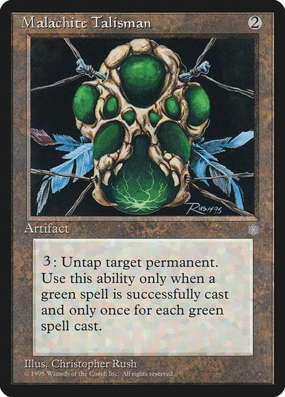 Malachite Talisman (ICE)