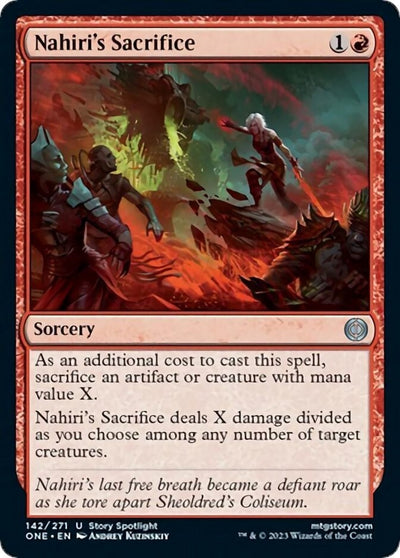 Nahiri's Sacrifice (142) (ONE)