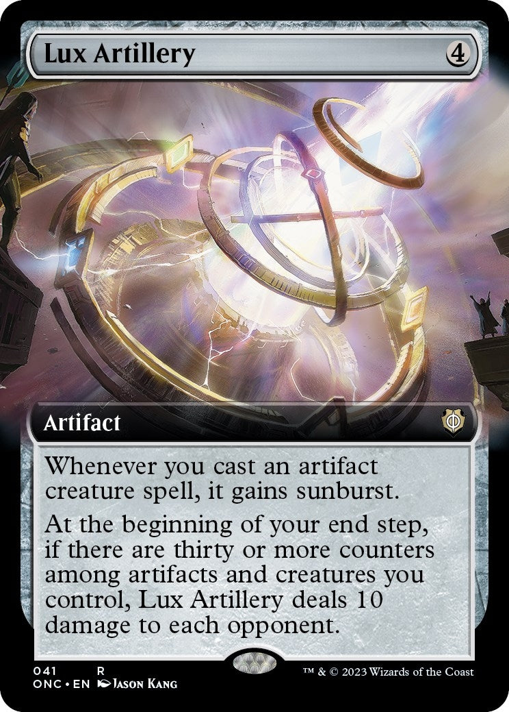 Lux Artillery (Extended Art) (41) (ONC)