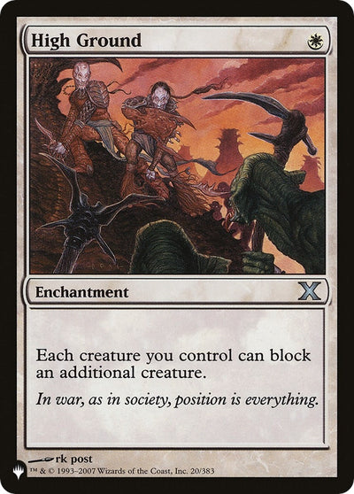 High Ground (20/383) (LIST)