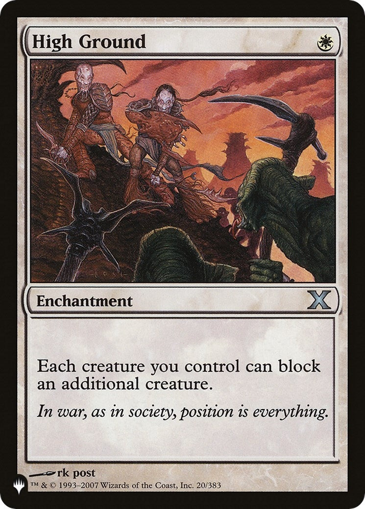 High Ground (20/383) (LIST)