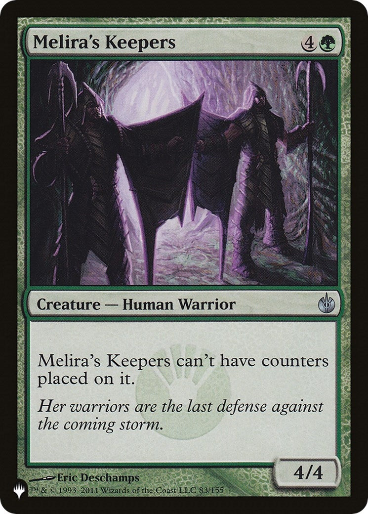Melira's Keepers (83/155) (LIST)