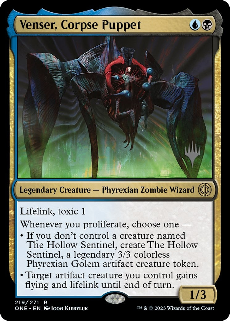Venser, Corpse Puppet (219) (PPONE)