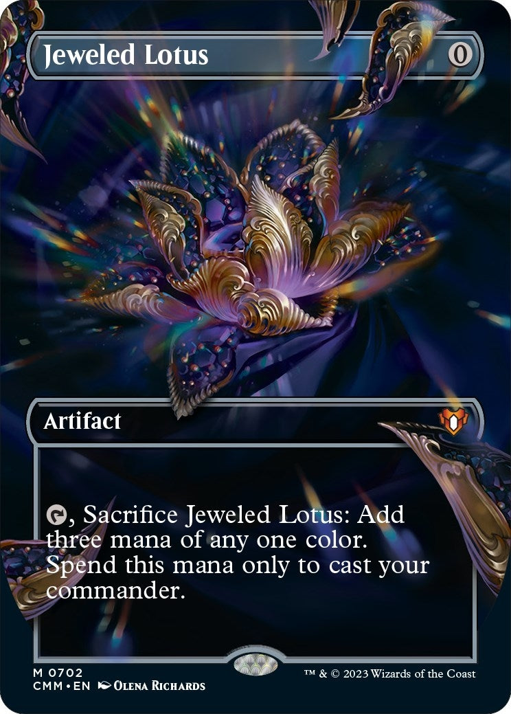 Jeweled Lotus (Borderless) (702) (CMM)