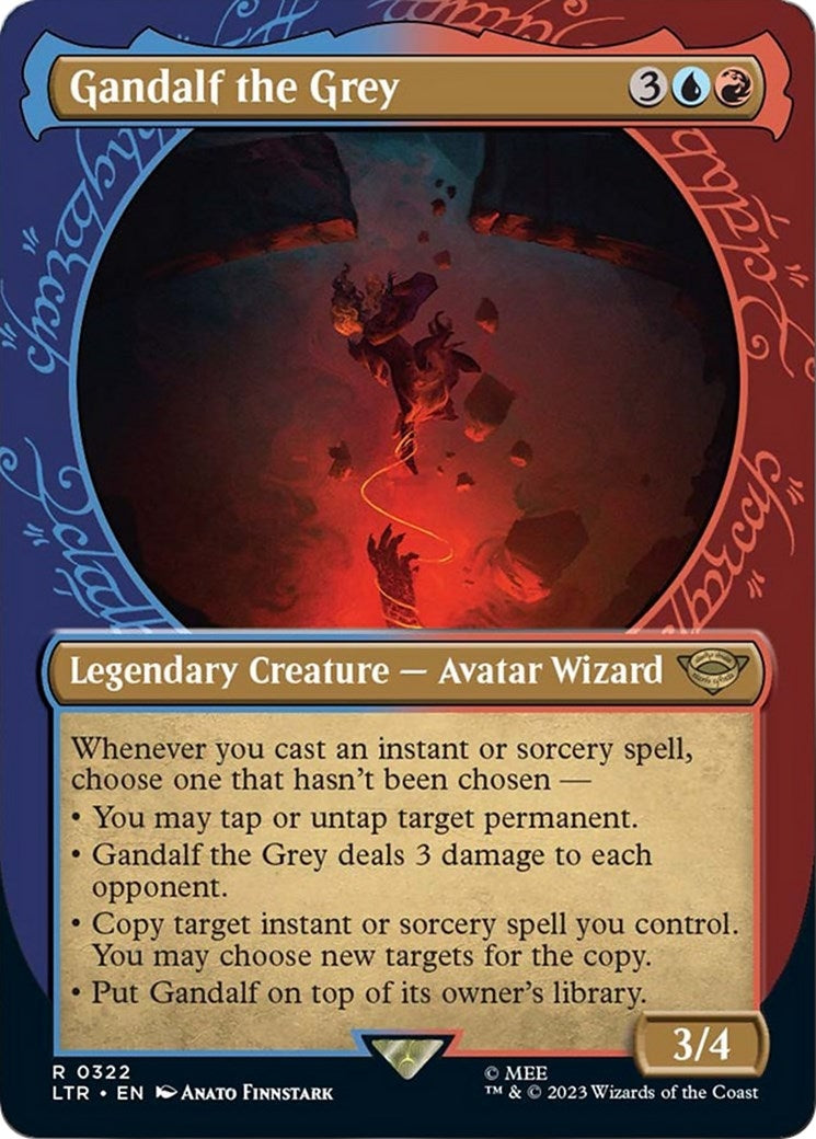 Gandalf the Grey (Showcase) (322) (LTR)