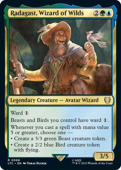 Radagast, Wizard of Wilds (66) (LTC)
