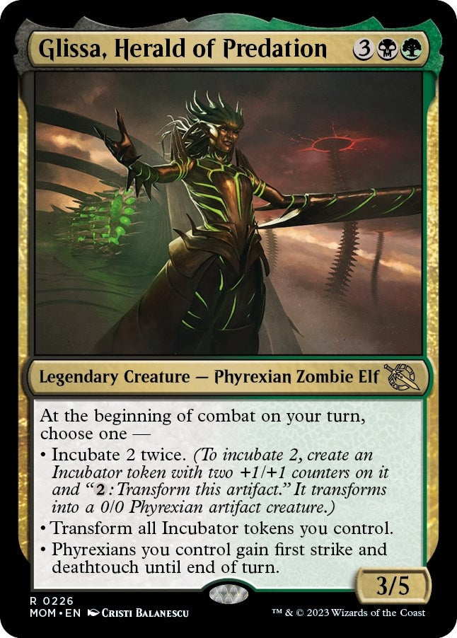 Glissa, Herald of Predation (226) (MOM)
