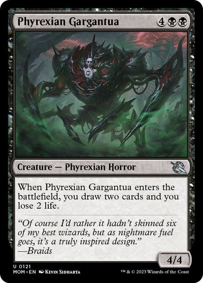 Phyrexian Gargantua (121) (MOM)