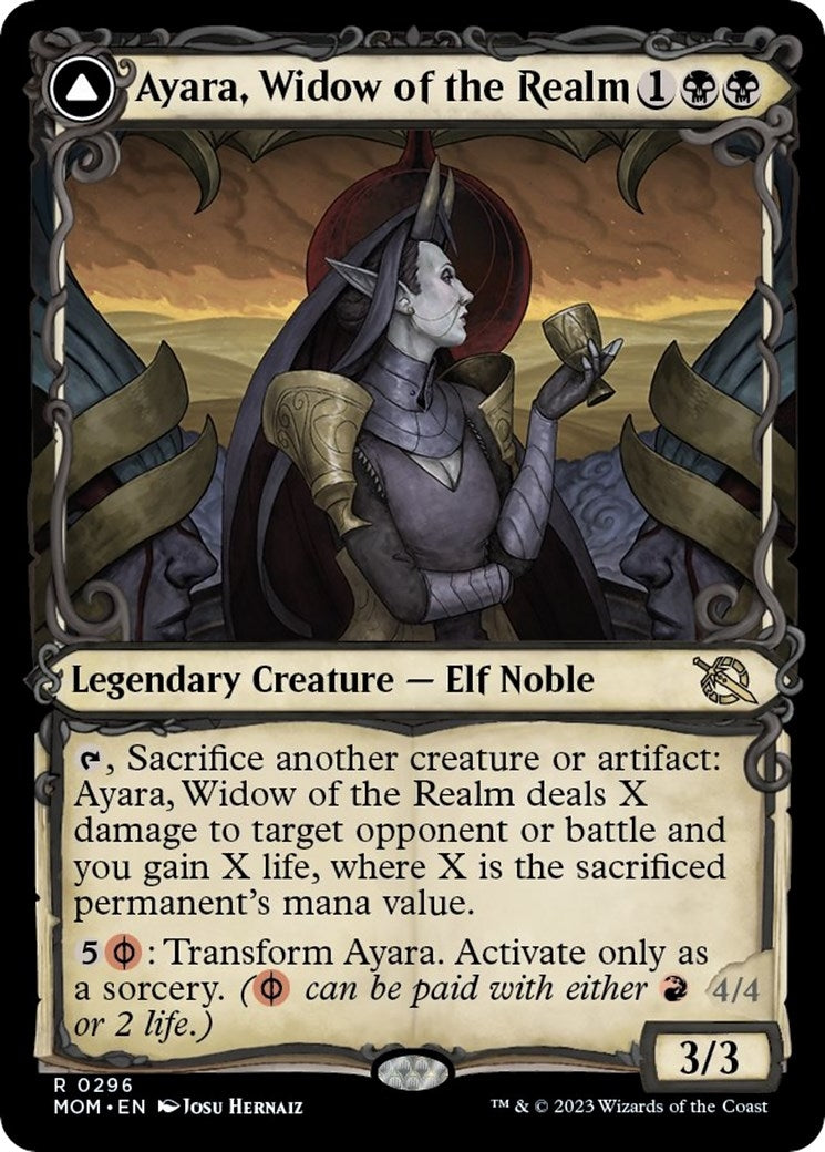 Ayara, Widow of the Realm (Showcase) (296) (MOM)