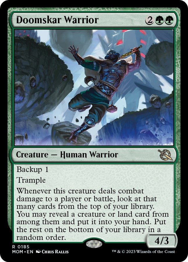 Doomskar Warrior (185) (MOM)