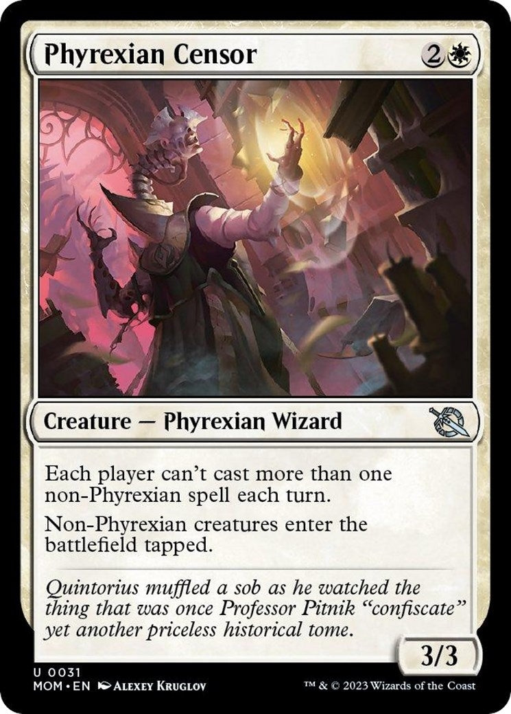 Phyrexian Censor (31) (MOM)