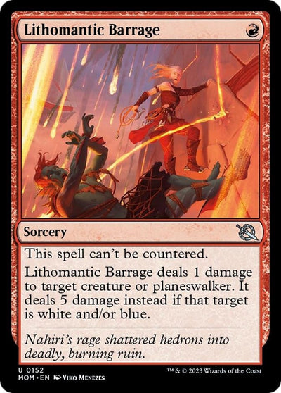Lithomantic Barrage (152) (MOM)