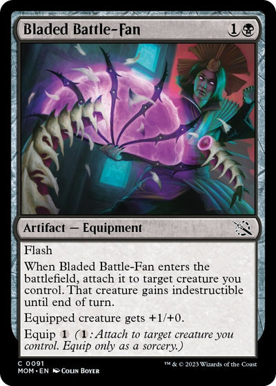 Bladed Battle-Fan (91) (MOM)