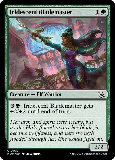 Iridescent Blademaster (195) (MOM)