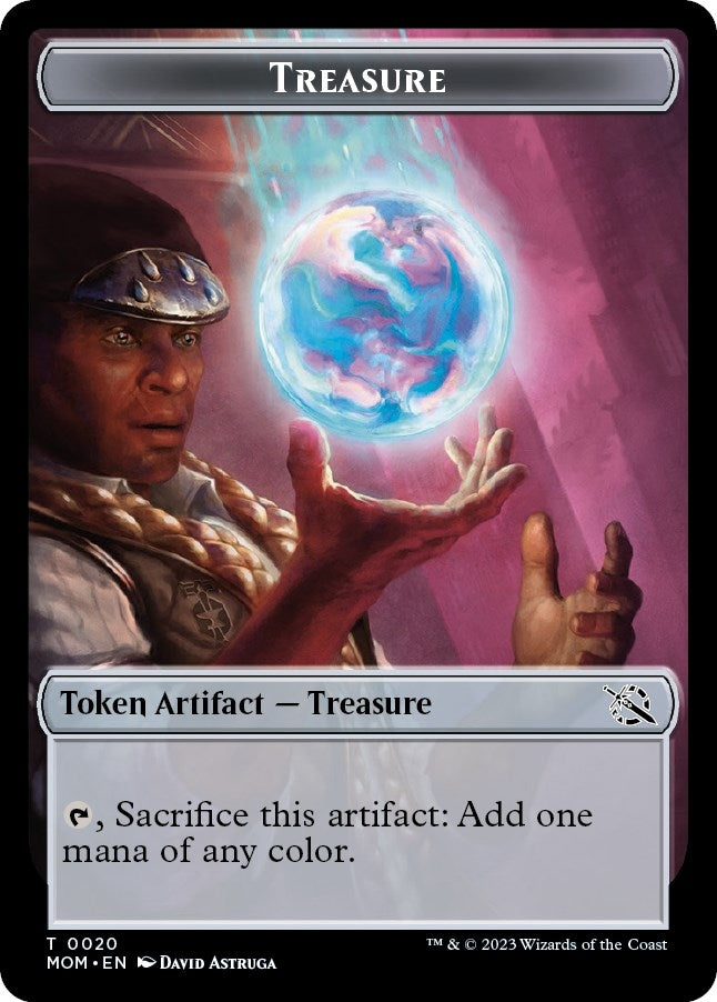 Treasure // Gremlin Double-sided Token (20 // 25) (MOM)