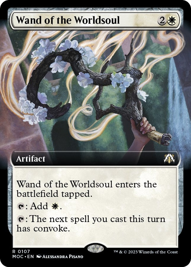 Wand of the Worldsoul (Extended Art) (107) (MOC)