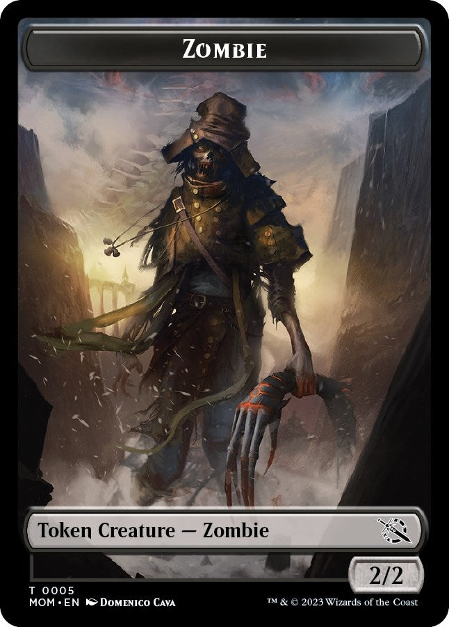 Zombie Token (5) (MOM)