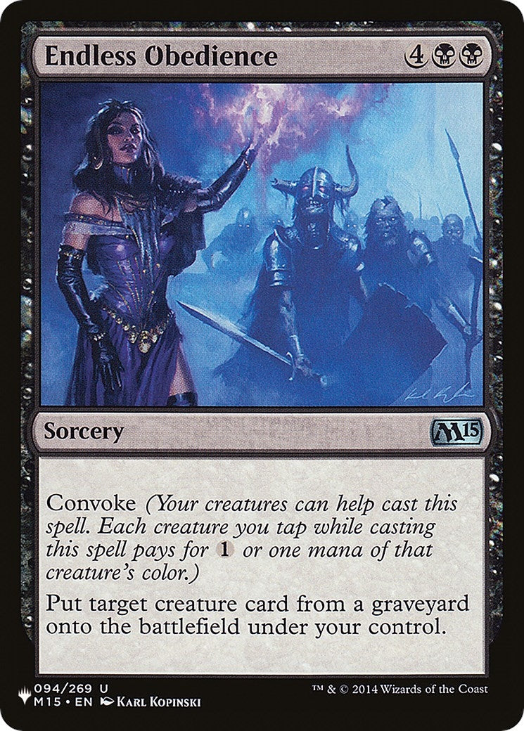 Endless Obedience (094/269) (LIST)