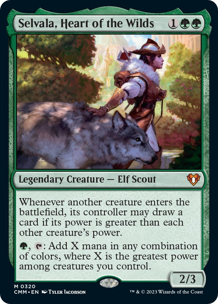 Selvala, Heart of the Wilds (320) (CMM)