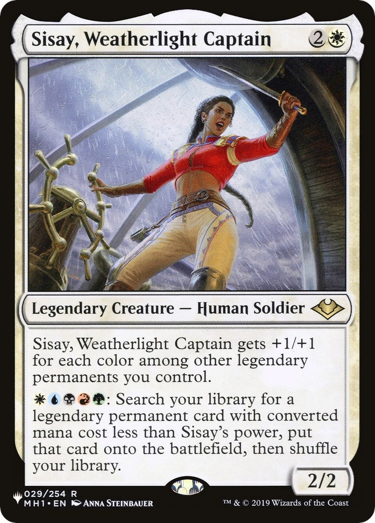 Sisay, Weatherlight Captain (29) (LIST)