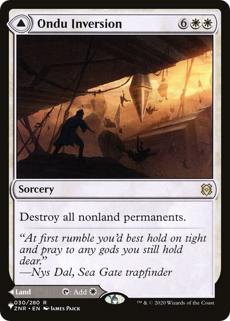 Ondu Inversion (30) (LIST)