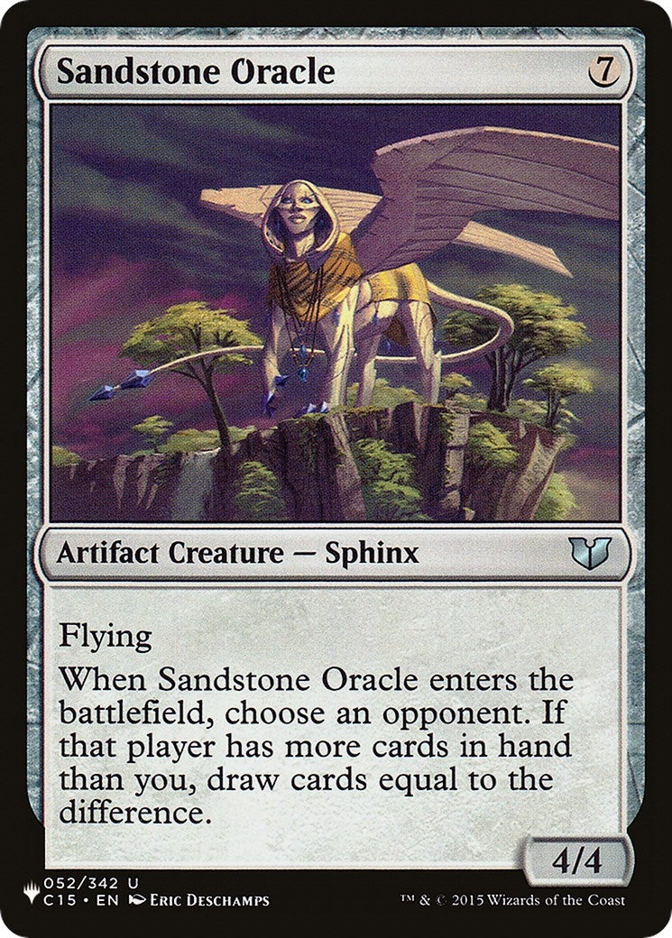 Sandstone Oracle (C15) (52) (LIST)