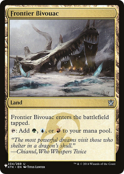Frontier Bivouac (KTK) (234) (LIST)