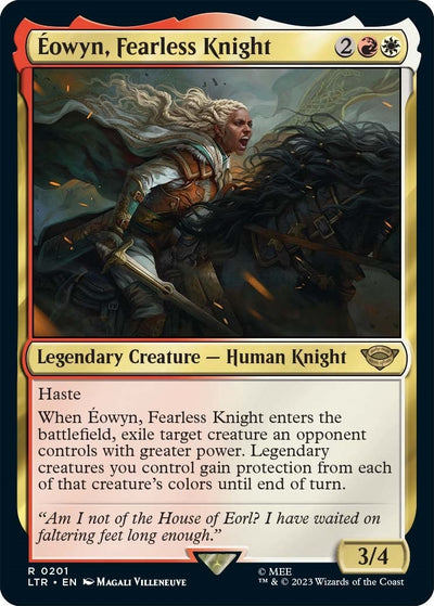 Eowyn, Fearless Knight (201) (LTR)