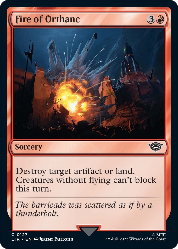 Fire of Orthanc (127) (LTR)