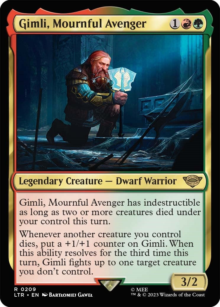 Gimli, Mournful Avenger (209) (LTR)