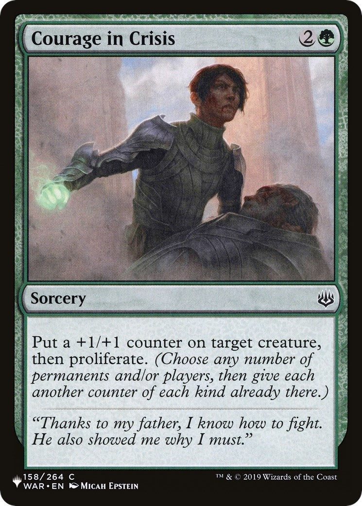 Courage in Crisis (158/264) (LIST)