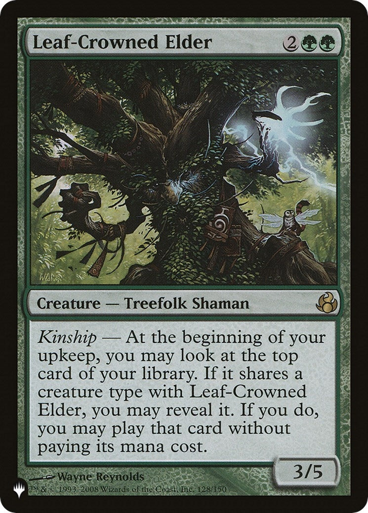 Leaf-Crowned Elder (128/150) (LIST)