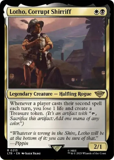 Lotho, Corrupt Shirriff (213) (LTR)