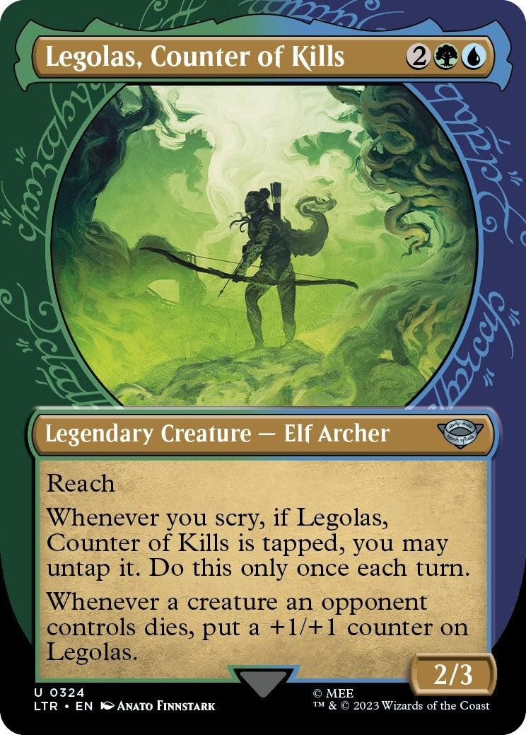 Legolas, Counter of Kills (Showcase) (324) (LTR)