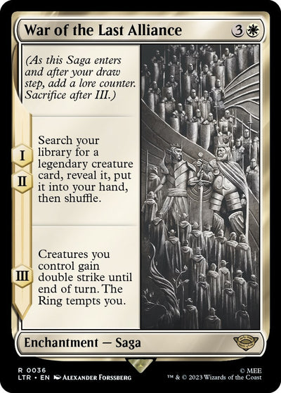 War of the Last Alliance (36) (LTR)