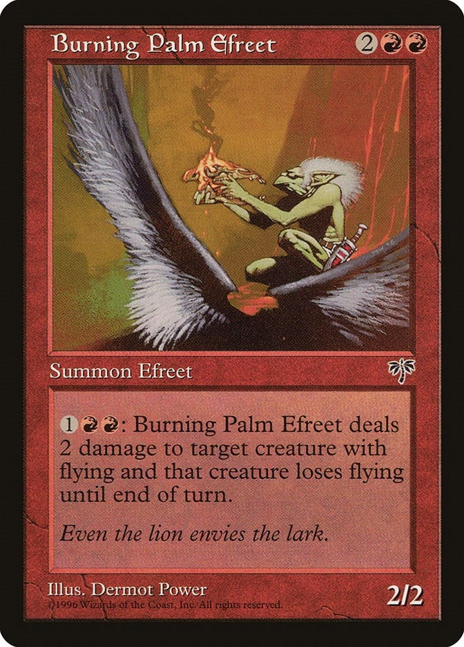 Burning Palm Efreet (MIR)