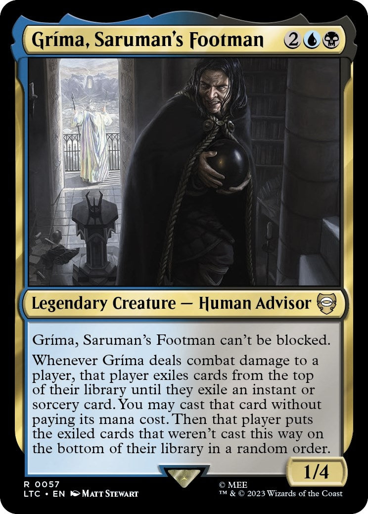 Grima, Saruman's Footman (57) (LTC)