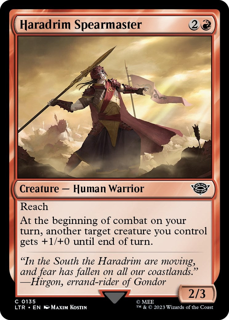 Haradrim Spearmaster (135) (LTR)