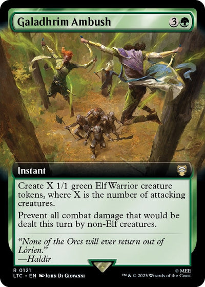 Galadhrim Ambush (Extended Art) (121) (LTC)
