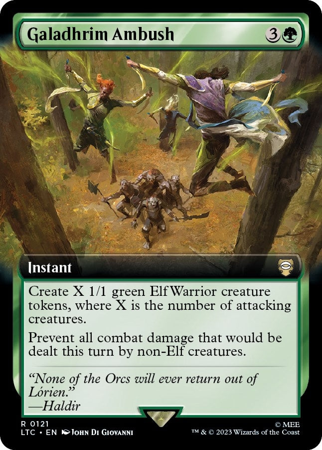 Galadhrim Ambush (Extended Art) (121) (LTC)