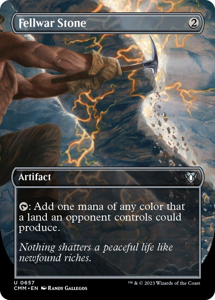 Fellwar Stone (Borderless) (657) (CMM)
