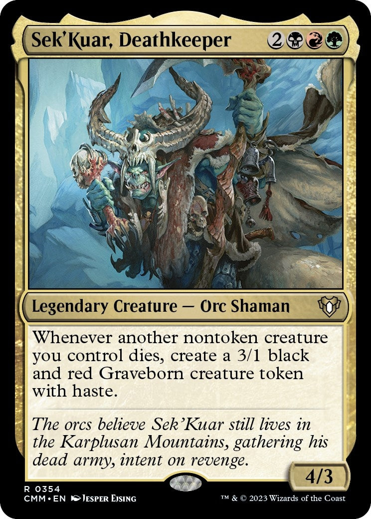 Sek'Kuar, Deathkeeper (354) (CMM)
