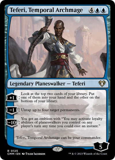 Teferi, Temporal Archmage (125) (CMM)