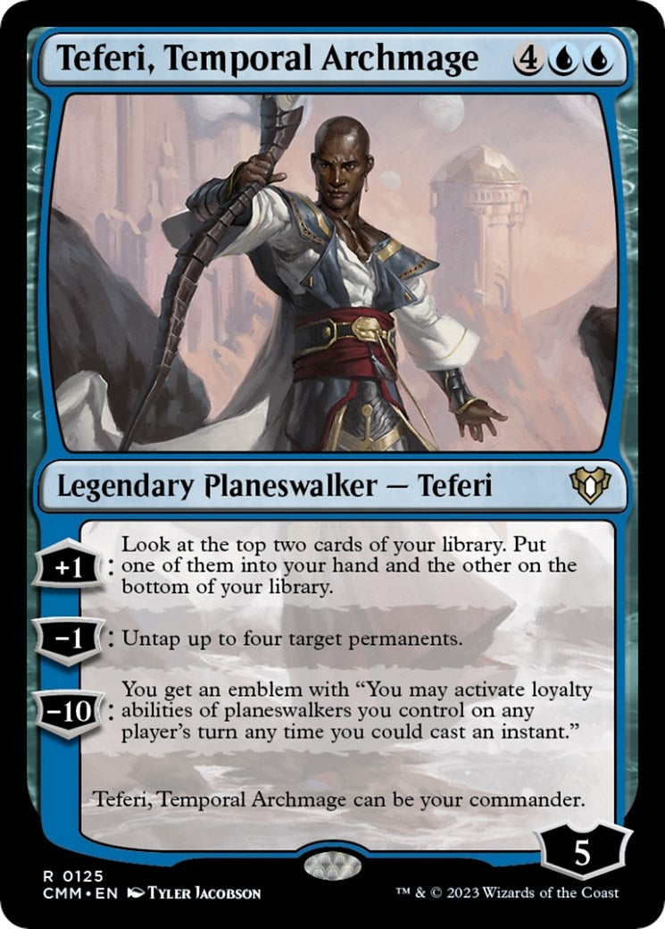 Teferi, Temporal Archmage (125) (CMM)