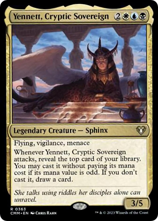 Yennett, Cryptic Sovereign (363) (CMM)