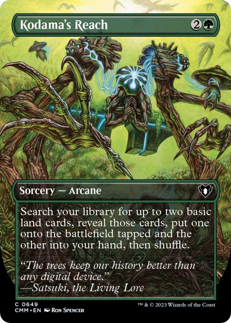 Kodama's Reach (Borderless) (649) (CMM)