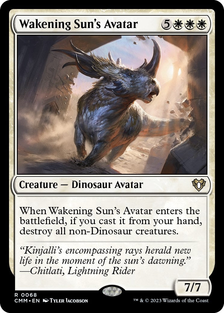 Wakening Sun's Avatar (68) (CMM)