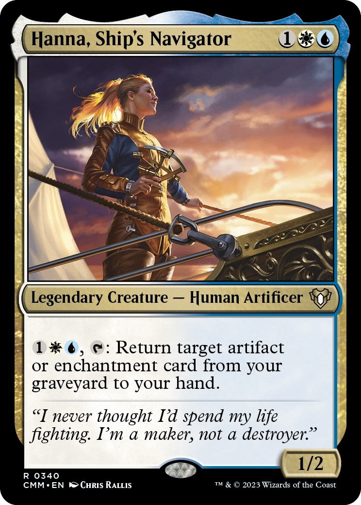 Hanna, Ship's Navigator (340) (CMM)