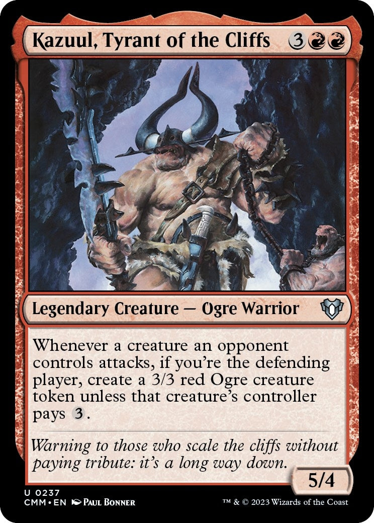 Kazuul, Tyrant of the Cliffs (237) (CMM)