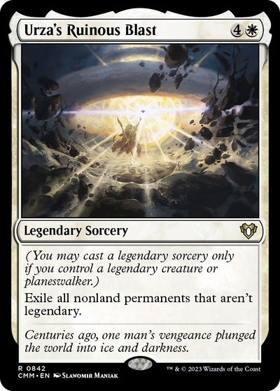 Urza's Ruinous Blast (842) (CMM)